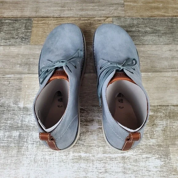 Birkenstock Harris Mens Boot Sz 10 Casual Gray Suede Leather  display picture 3